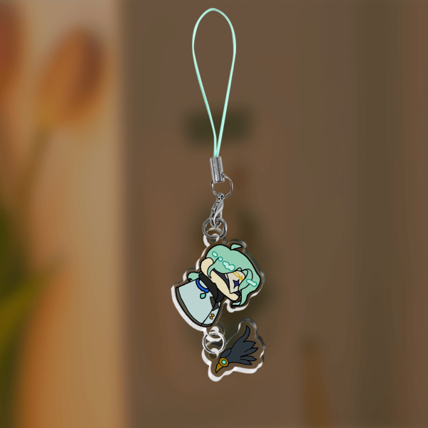 Il Dottore Connector Lanyard Keychain || Genshin Impact