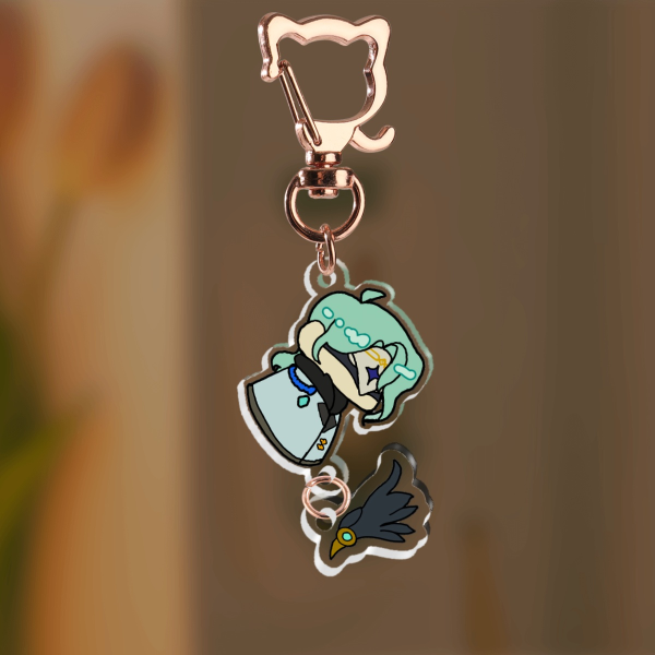 Il Dottore Acrylic Connector Keychain | Genshin Impact