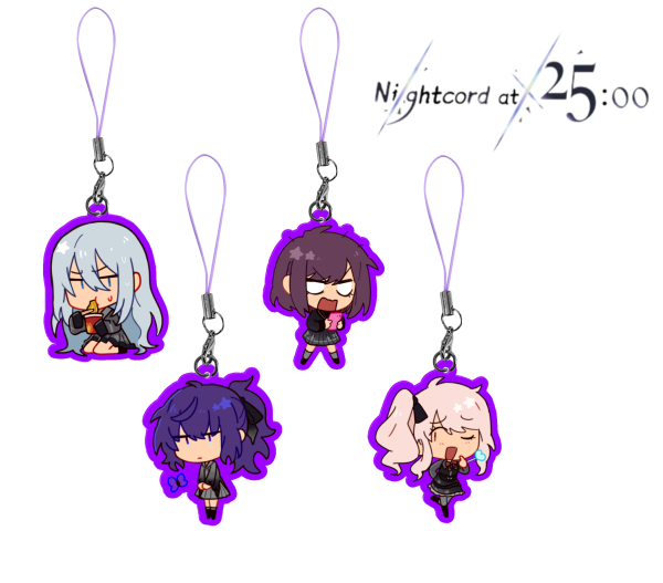 Project Sekai - Nightcord Keychain Set
