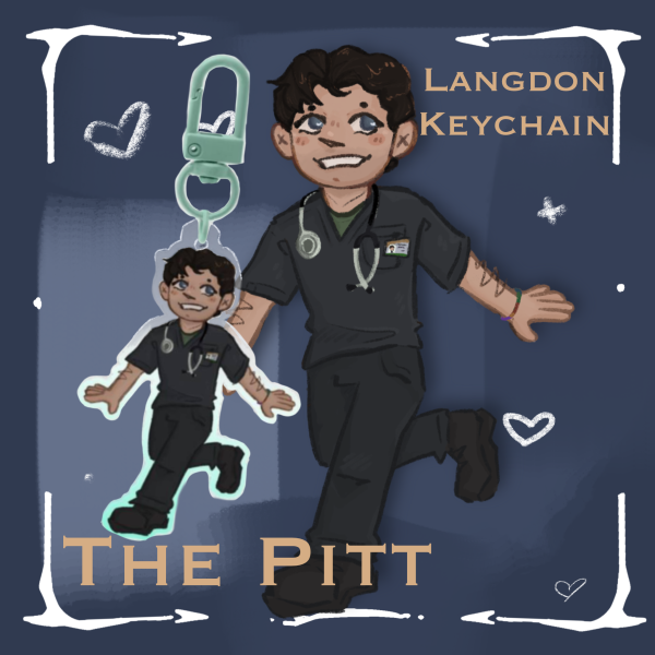 Langdon The Pitt Keychain