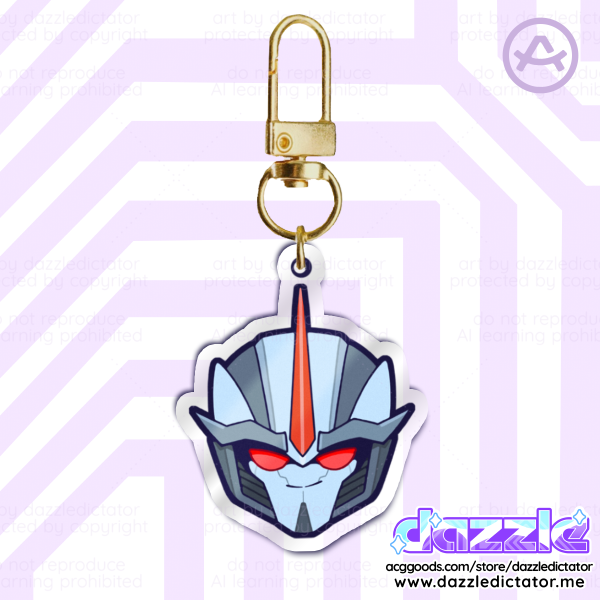 TFP Starscream Acrylic Keychain