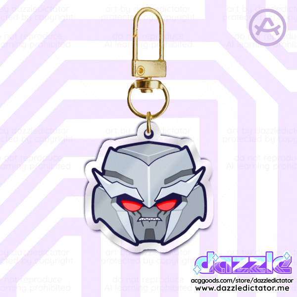 TFP Megatron Acrylic Keychain