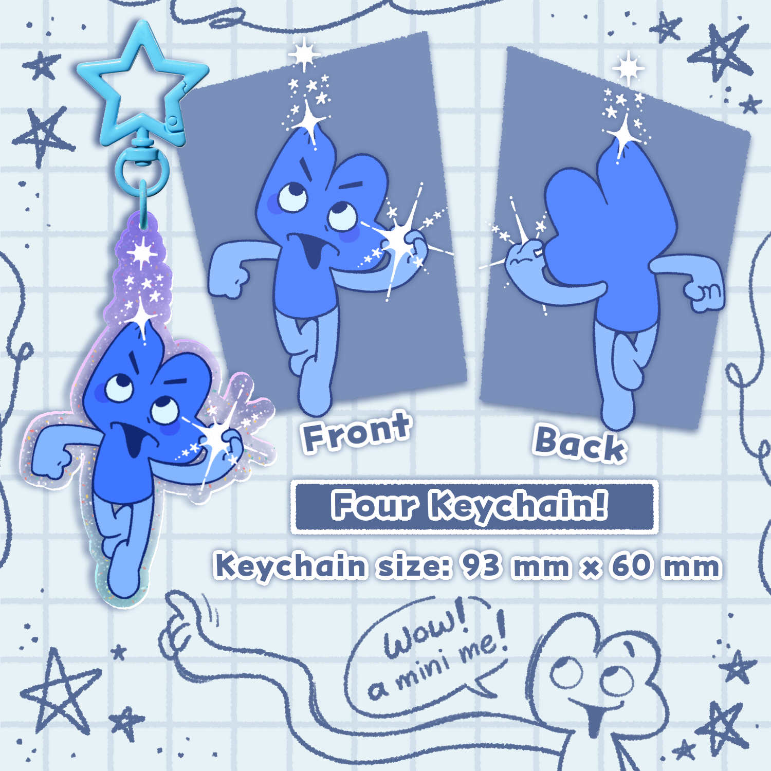 Four | BFB - Keychain