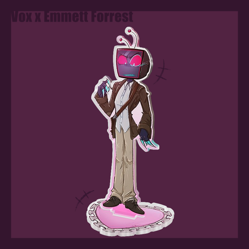 Vox Redesign Glitter Keychain by Seagull - ACGGOODS