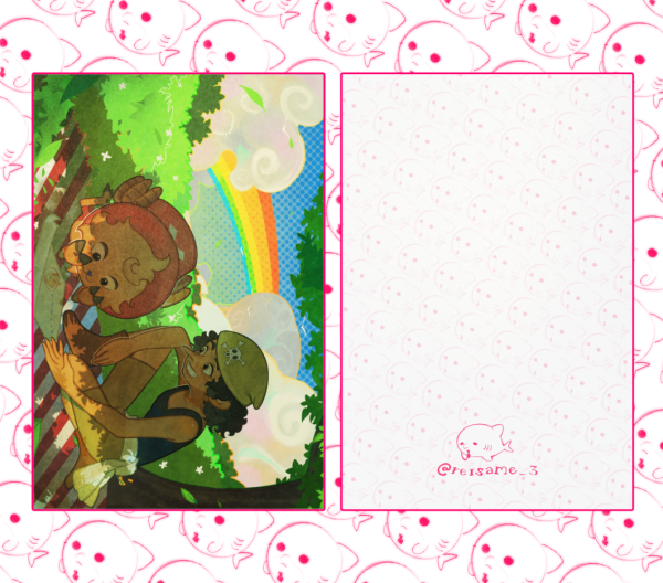 Chopper & Usopp | Postcard