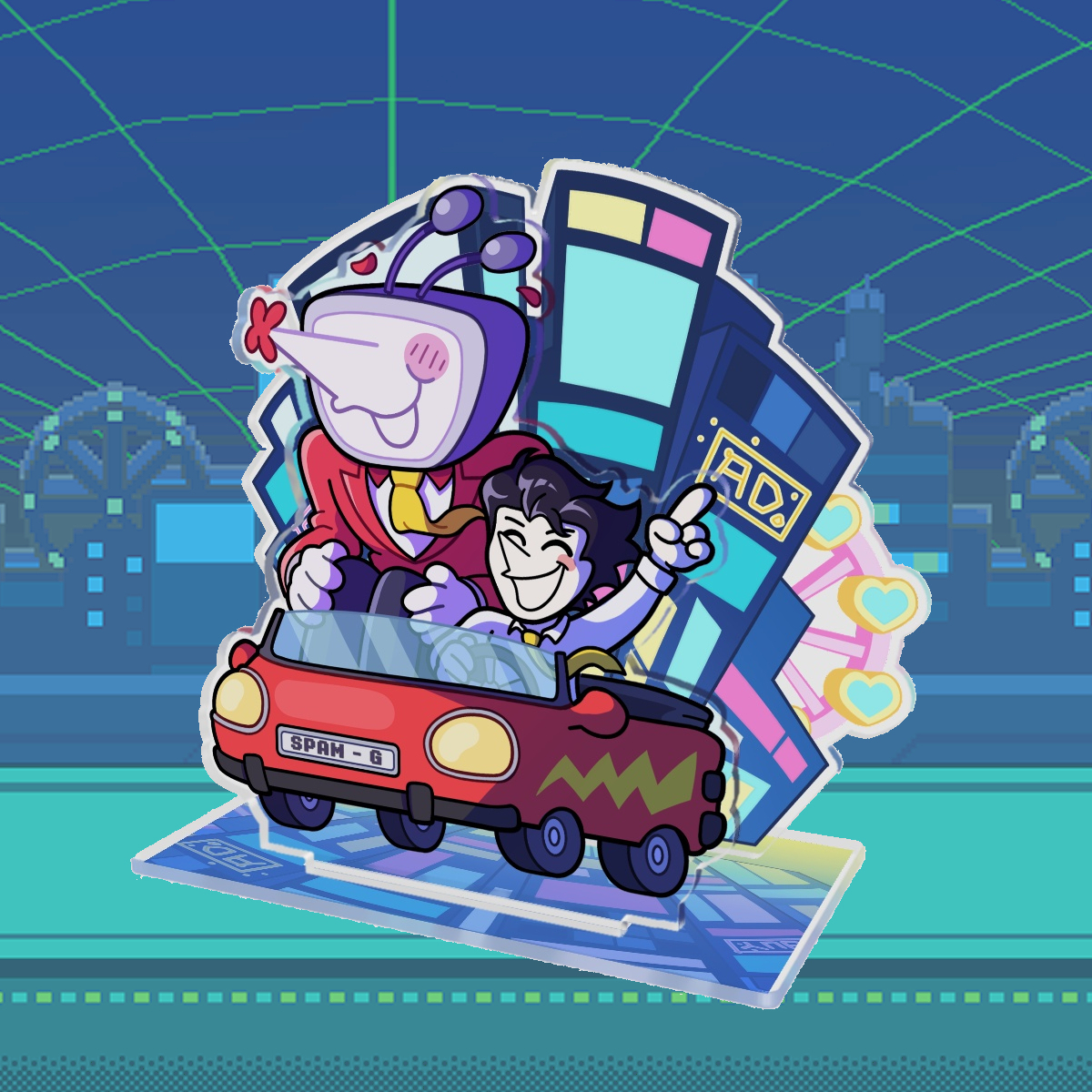 Spamtenna  Acrylic Standee