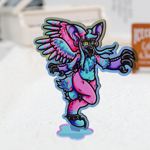 MatchaEXE Griffin Rainbow Acrylic Standee