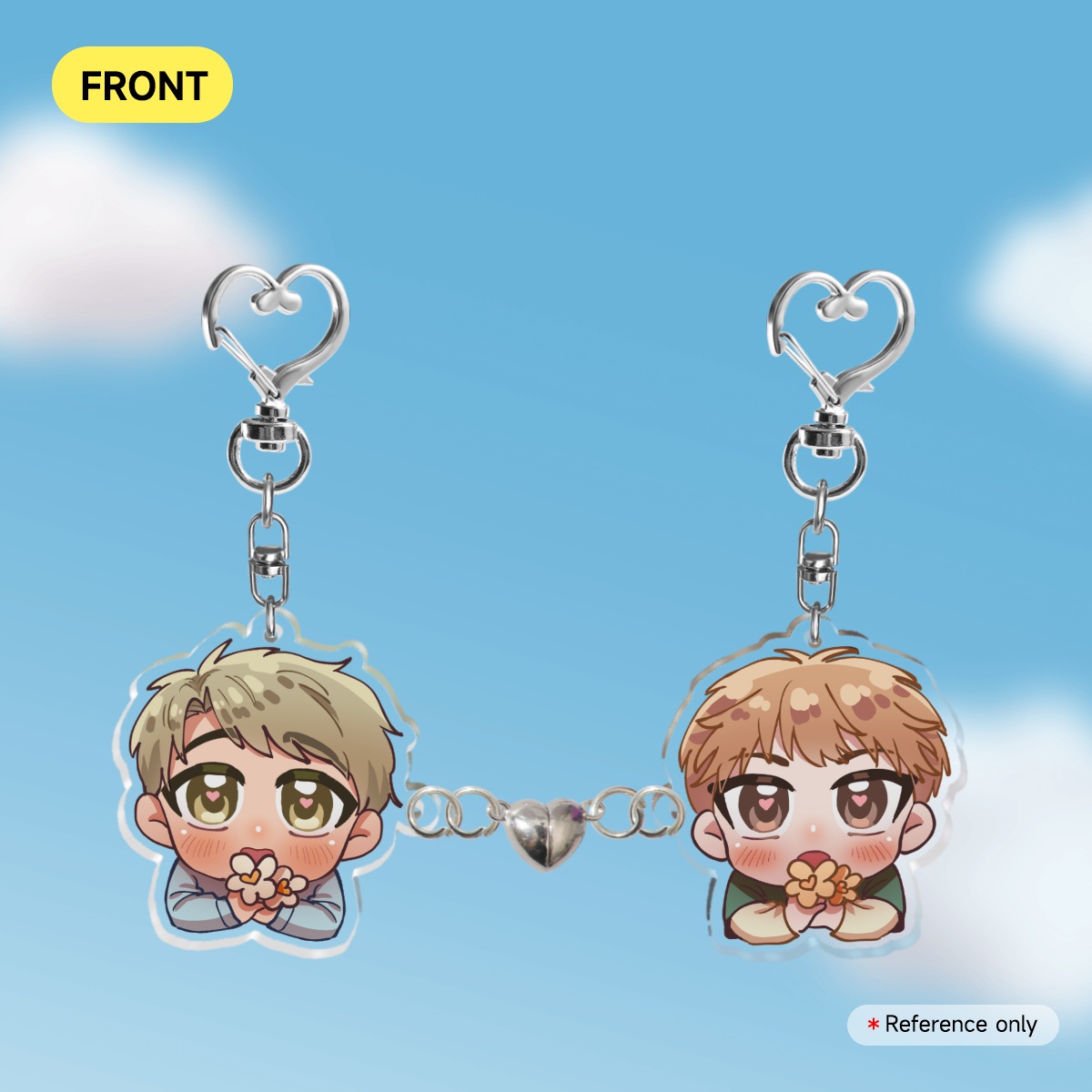 NoelTsuyo Love Magnet Keychains