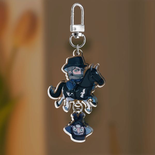Arthur and Kieran Connected Acrylic Keychain