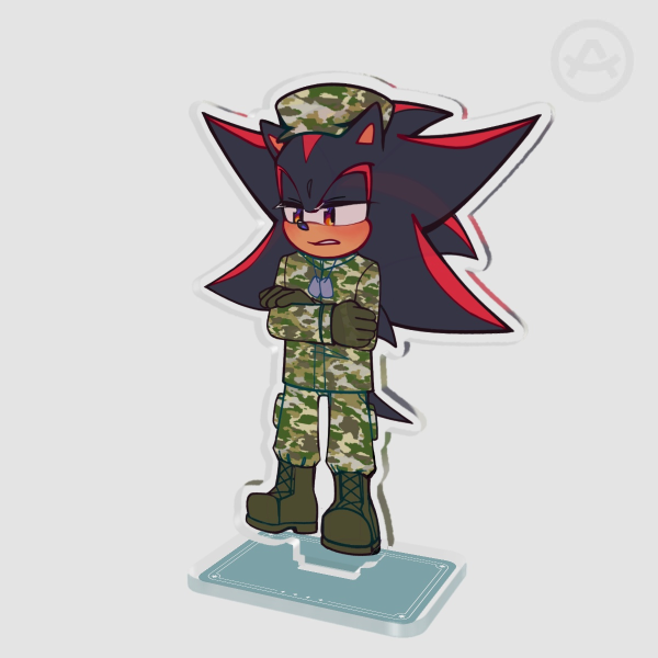 Sargent Shadow Acrylic Standee