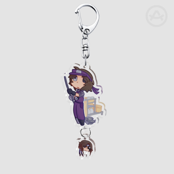 Janitorfies (+ Scrappedfies) Acrylic Keychains