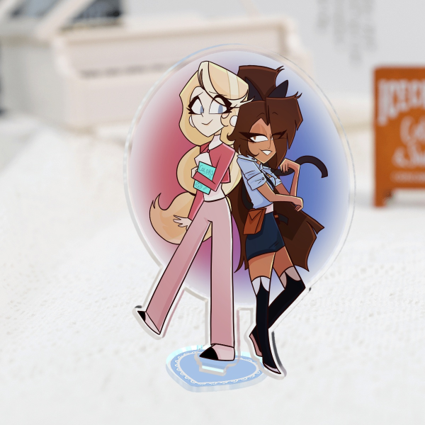Human Chaggie Standee