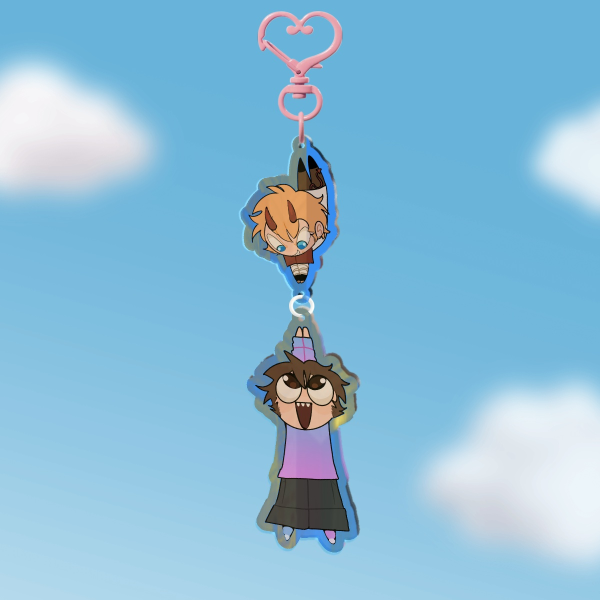 [H*rny duo] Tommy innit & Wichtiger keychain