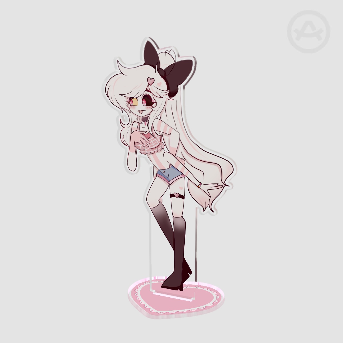 Female Angel Dust standee