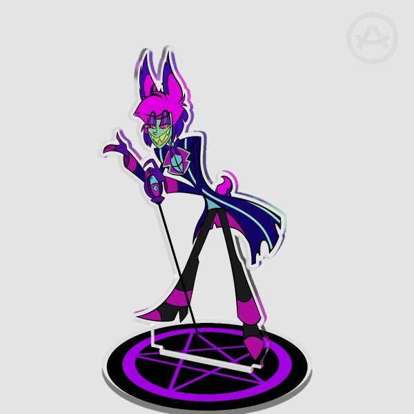 Hazbin Hotel Neon Alastor