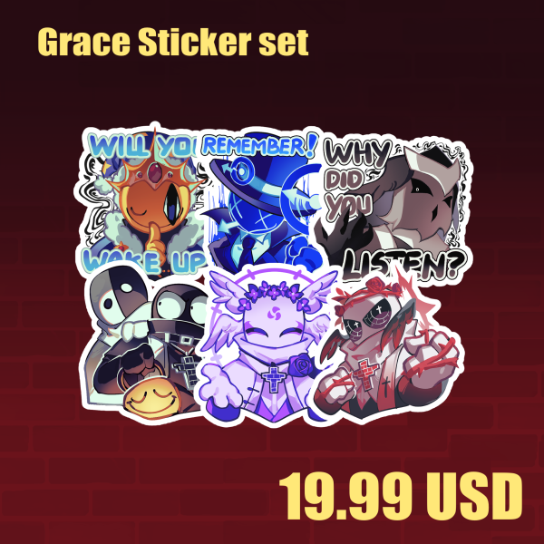 [Grace] Sticker bundle