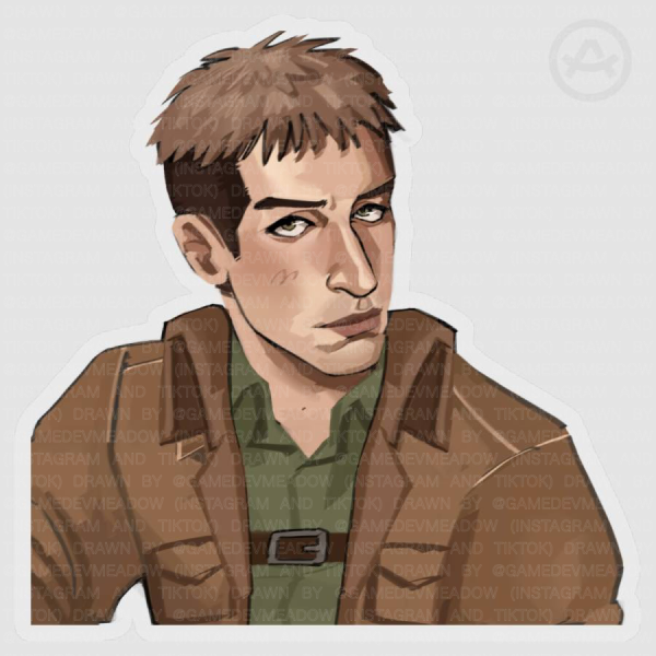 Jean Kirstein Attack on Titan Sticker