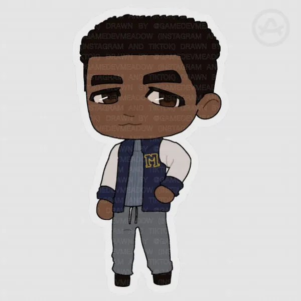 Matt Taylor Until Dawn - Chibi Sticker