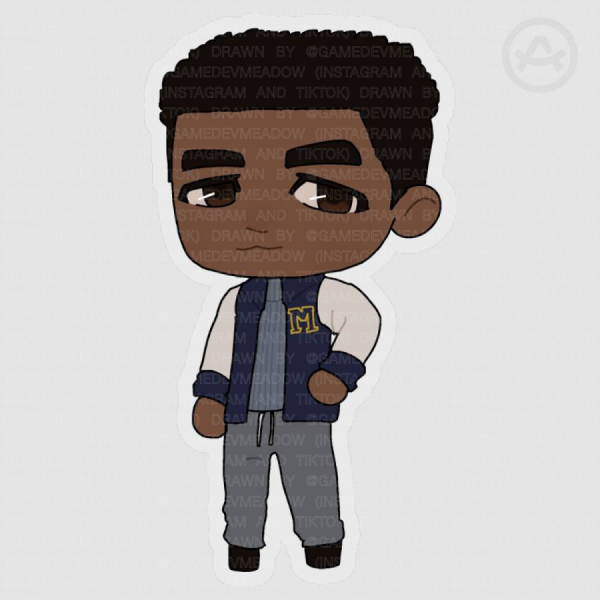 Matt Taylor Until Dawn - Chibi Sticker