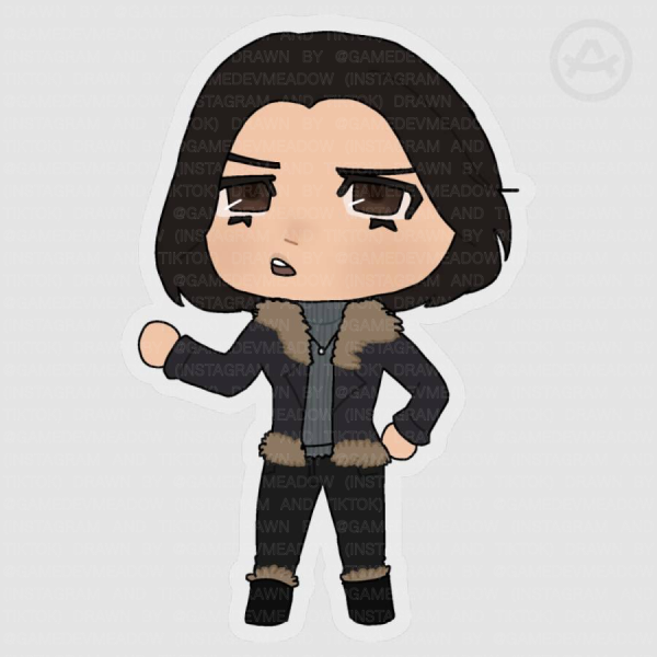 Emily Davis Until Dawn - Chibi Sticker