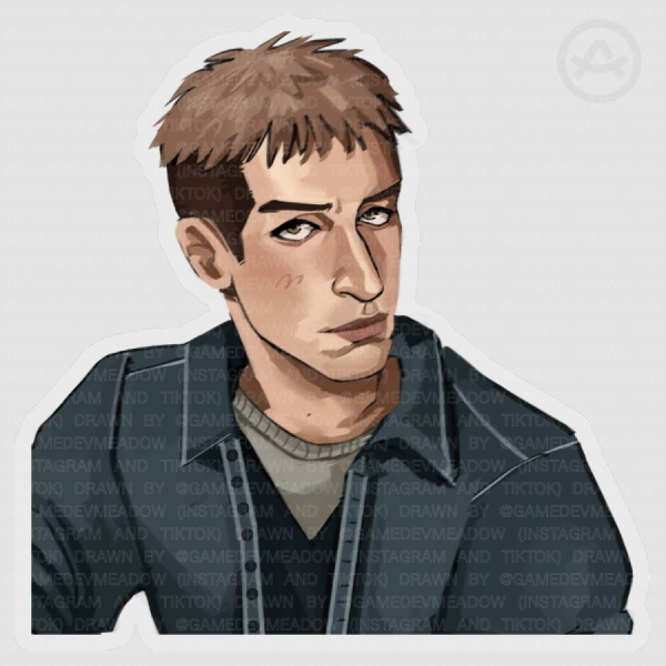 Jean Kirstein Attack on Titan (Modern AU) Sticker
