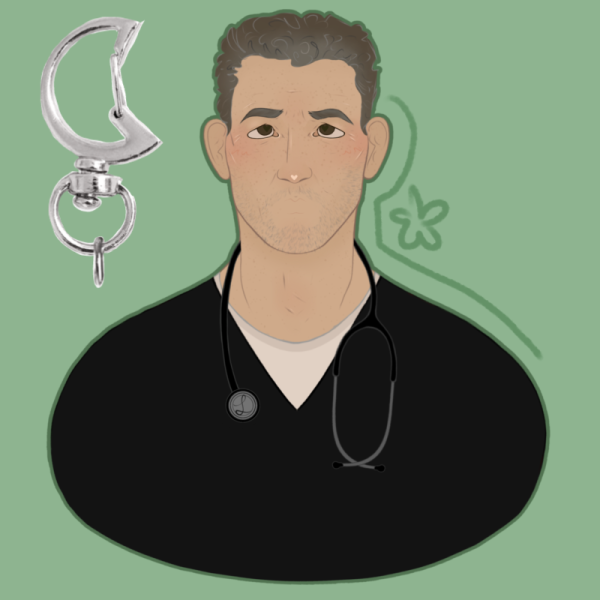 Dr. Jack Abbot The Pitt keychain