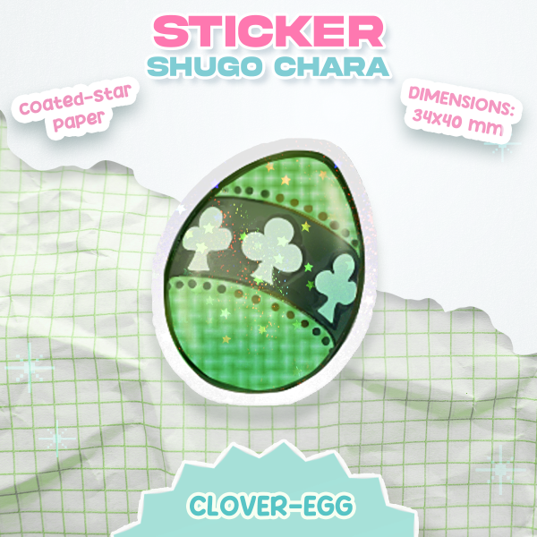 Clover-Egg - Shugo Chara! [Sticker]