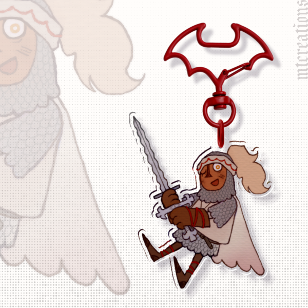 Kori | Clear Acrylic Keychain