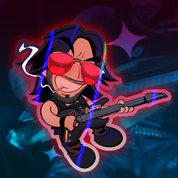 Johnny Silverhand Sticker