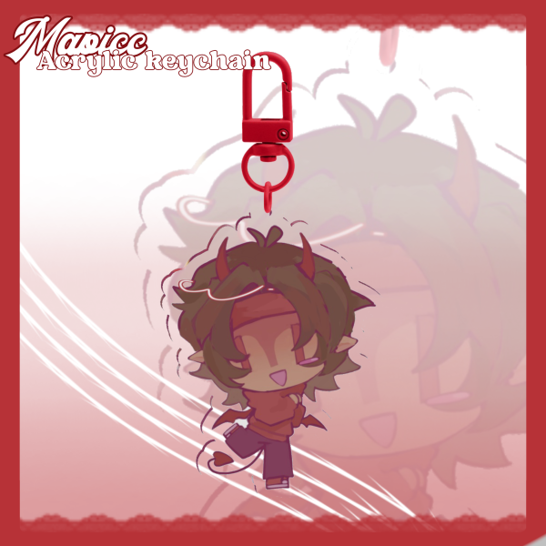 [UU] Mapicc Acrylic Keychain