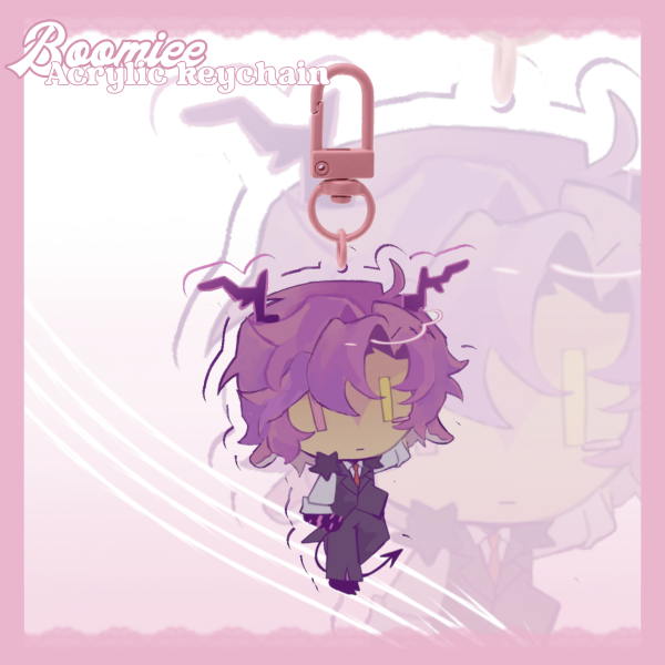 Boomiee Acrylic Keychain