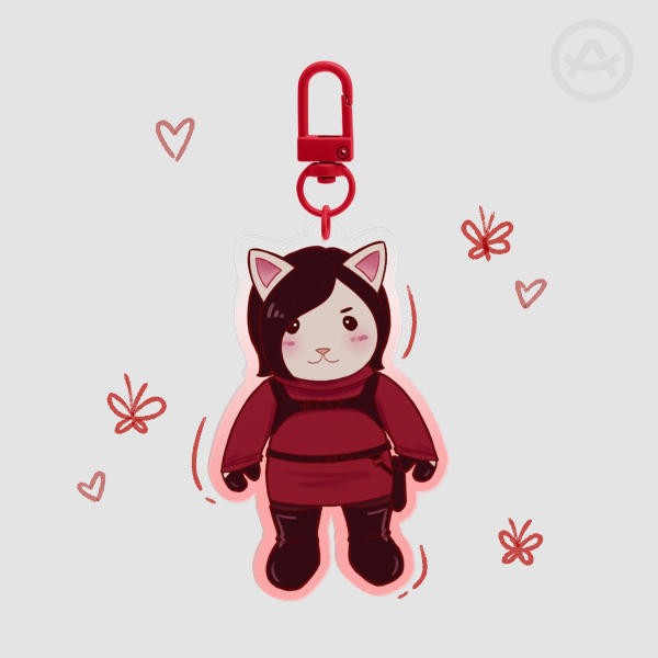 Resident Critters - Ada Wong Acrylic Keychain