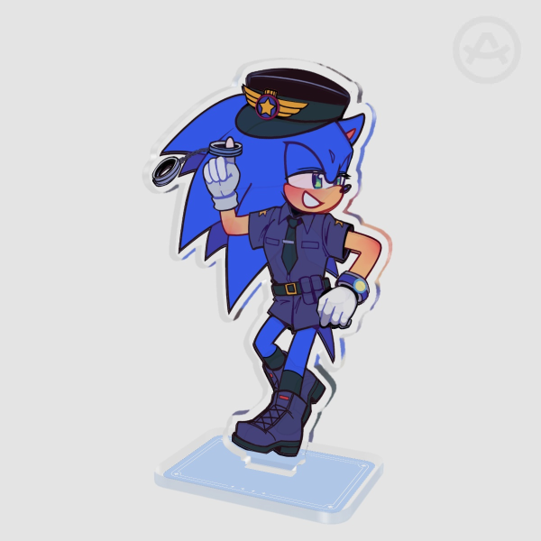 Officer Sonic Acrylic Standee