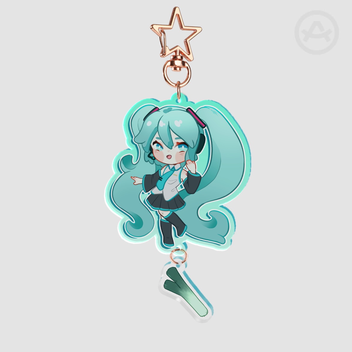 Hatsune Miku Connection Acrylic Keychain