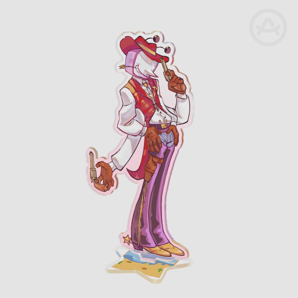 Cowboy Tenna Acrylic Standees