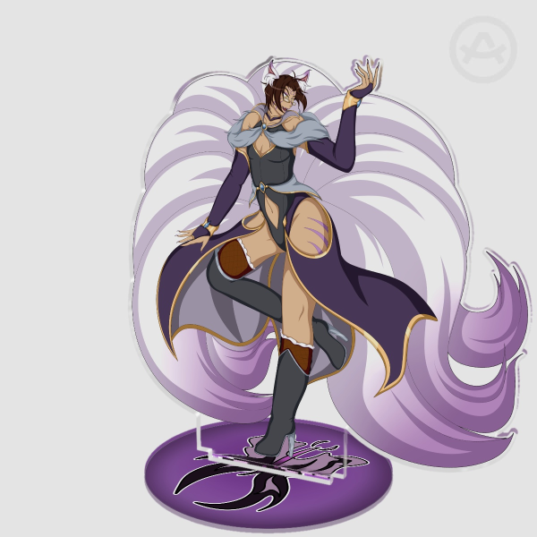Gale Fox Clear Acrylic Standees