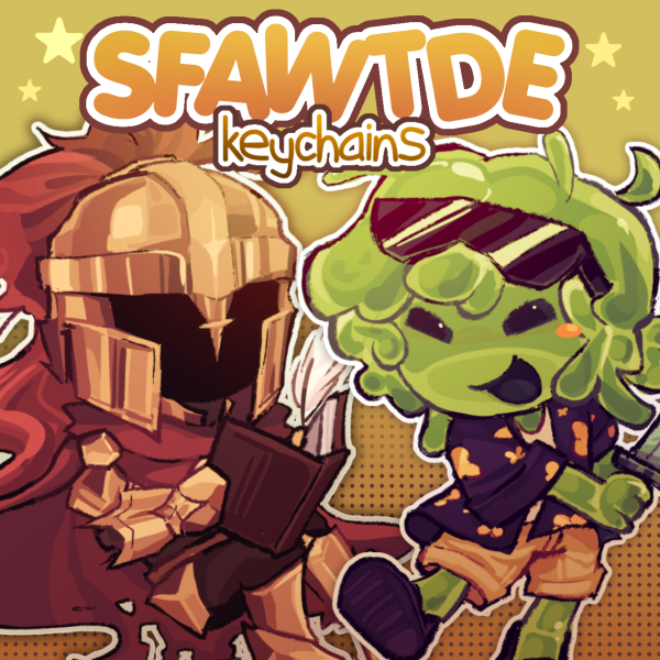 ⁠☆ SFAWTDE ; DUO | keychain