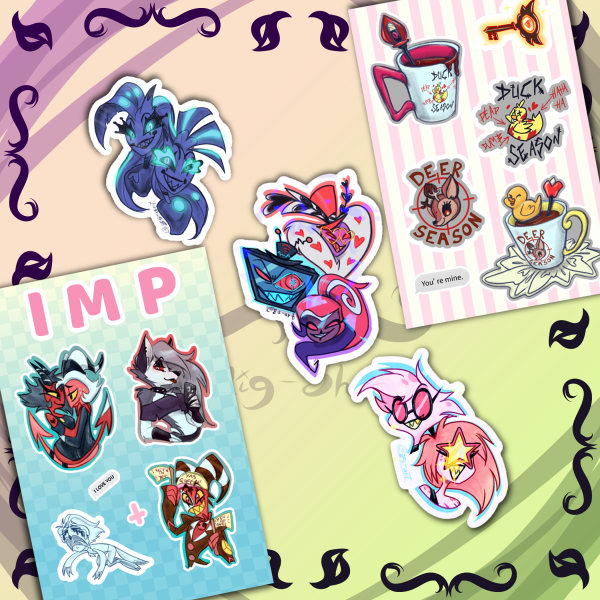 Hellaverse Sticker Pack