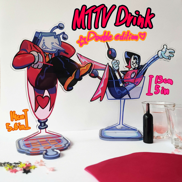 MTTVDrink || Double Edition Standee