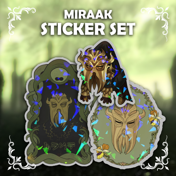 Miraak Sticker Set