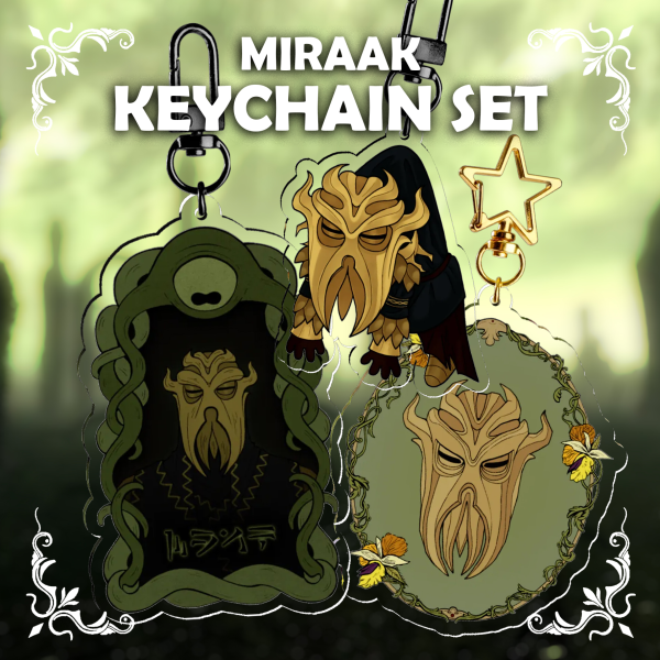 Miraak Keychain Set