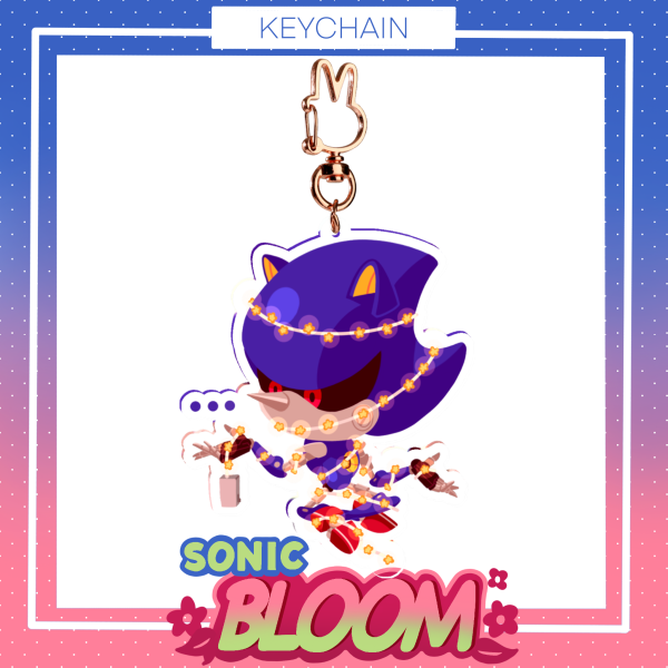 Spring Metal Sonic || KEYCHAIN