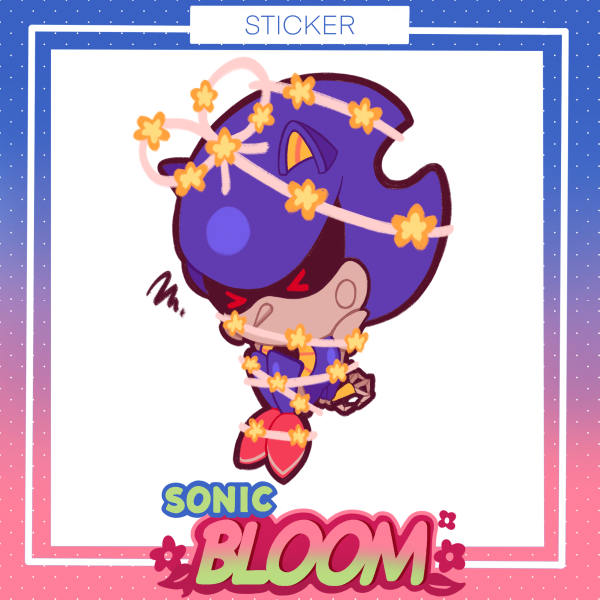 Spring Metal Sonic || STICKER