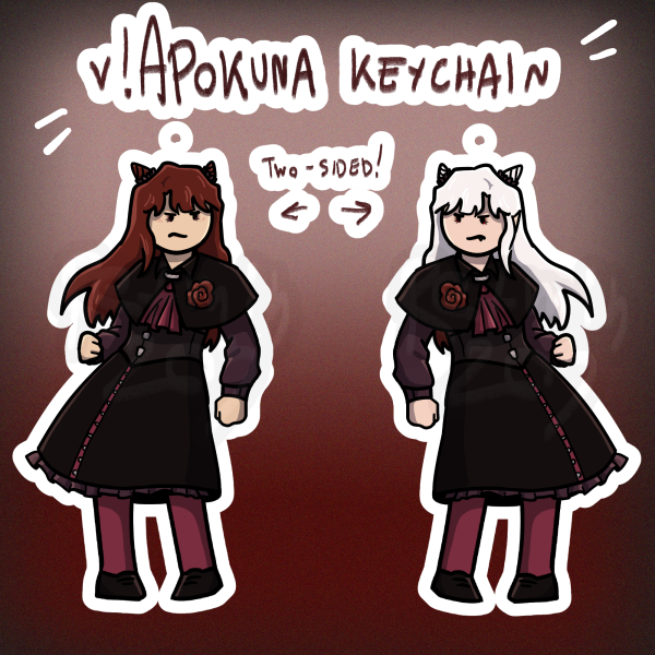 Apokuna keychain - Vampires SMP