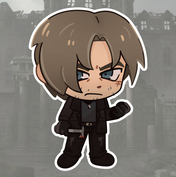 RE9 | Leon Kennedy Sticker