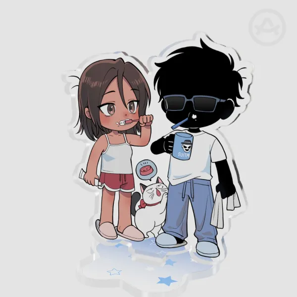 [MBDHAF] Brushing Teeth - Acrylic Standee