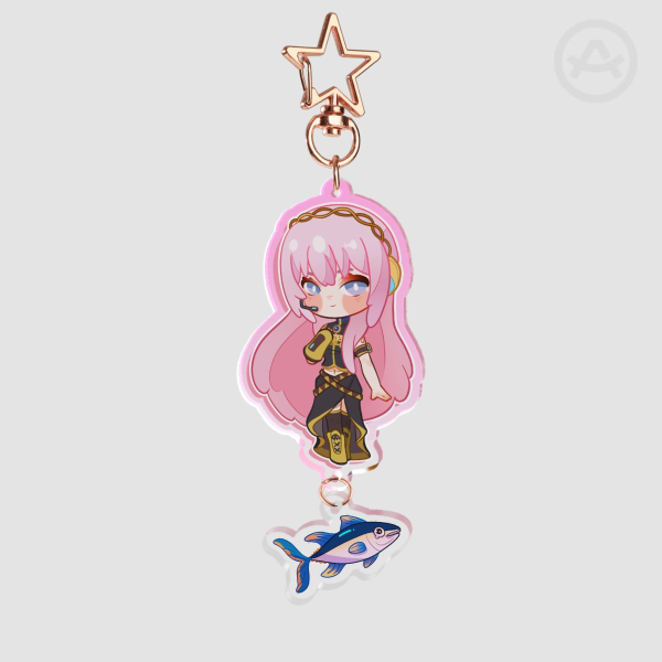 Megurine Luka Connection Acrylic Keychain