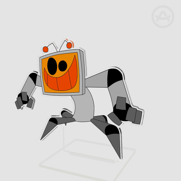 C.L.A.P. Acrylic Standee