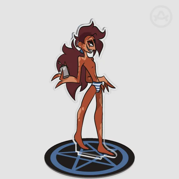 Human Blitzø Swimsuit standee