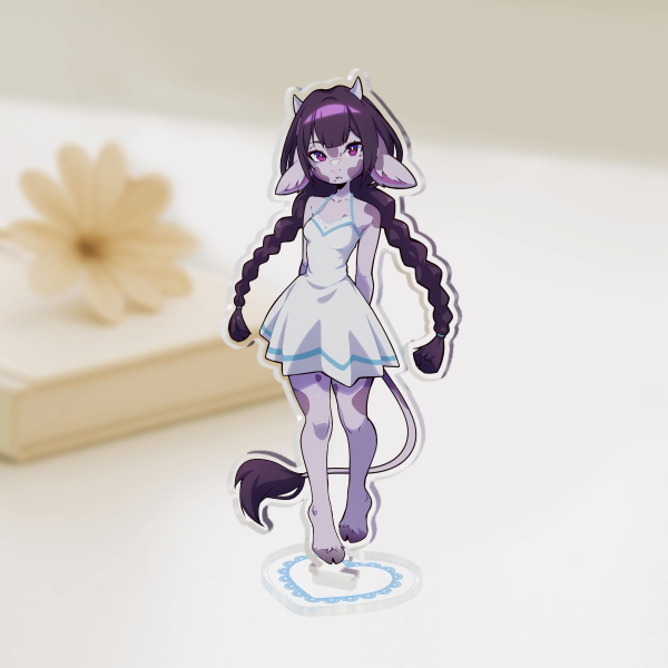 Small Moo | Clear Acrylic Standees